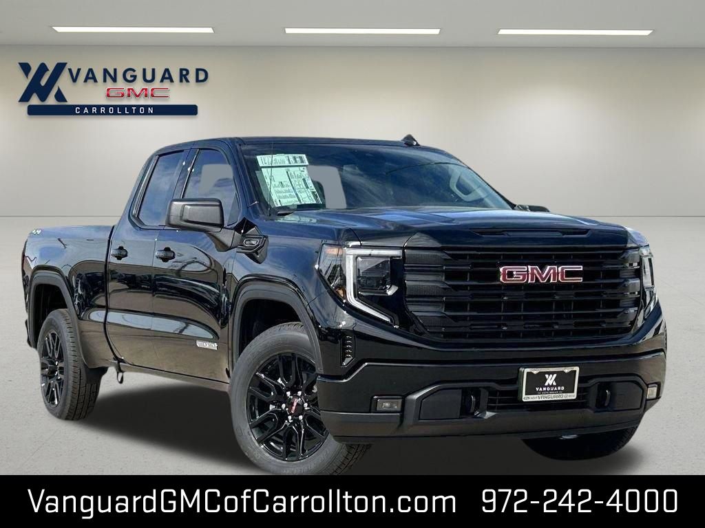 Onyx Black 2026 GMC Sierra 1500 Pickup Truck Four-Wheel Drive 8-Speed Automatic
