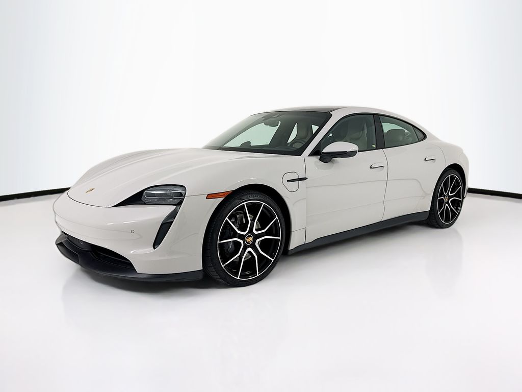 Chalk 2024 Porsche Taycan Sedan RWD Sedan Rear-Wheel Drive 2-Speed Automatic