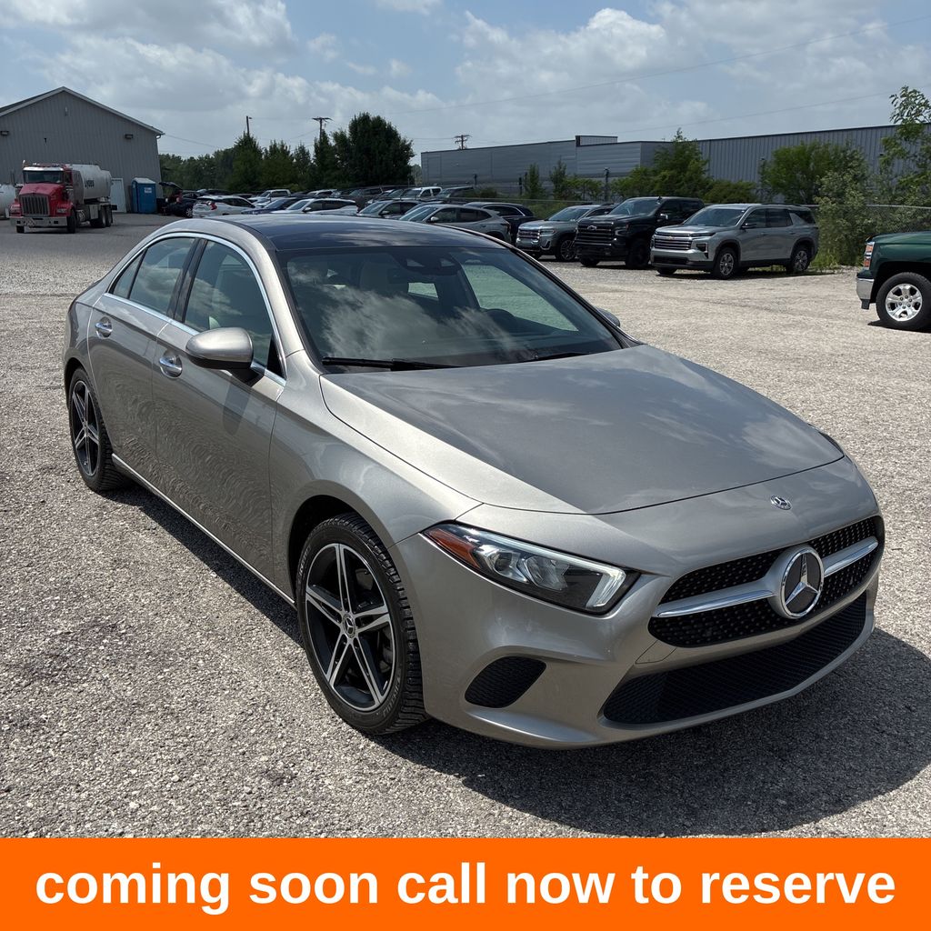 Gray 2019 Mercedes-Benz A-Class Sedan All-Wheel Drive 7-Speed Automatic