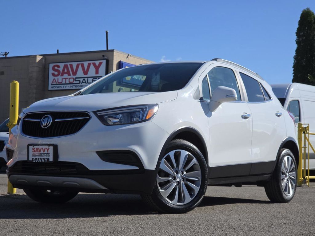 White 2018 Buick Encore Preferred FWD SUV / Crossover Front-Wheel Drive 6-Speed Automatic Overdrive