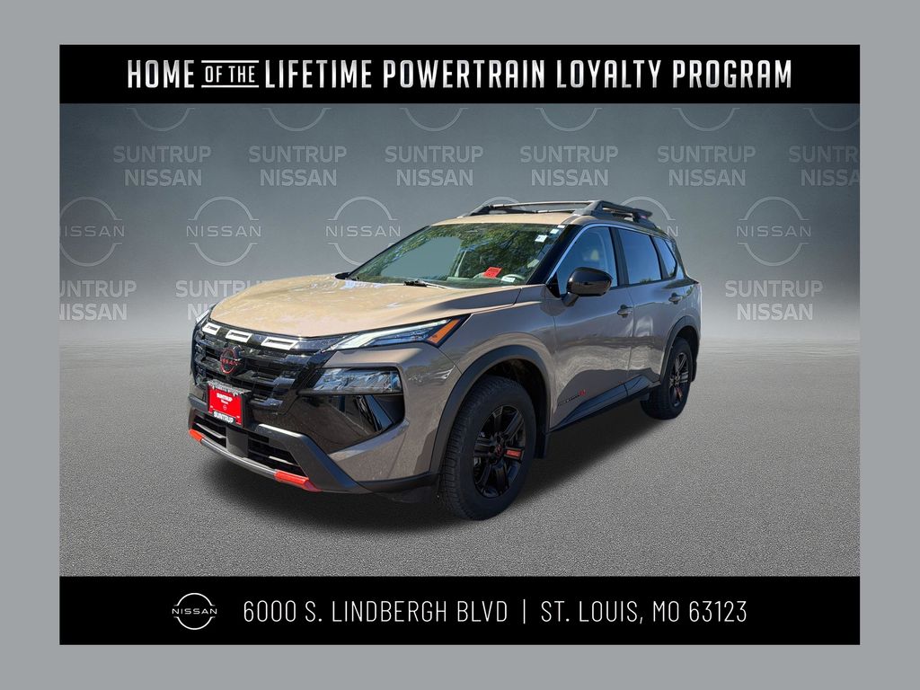 Baja Storm Metallic 2025 Nissan Rogue SUV / Crossover All-Wheel Drive Continuously Variable Transmission