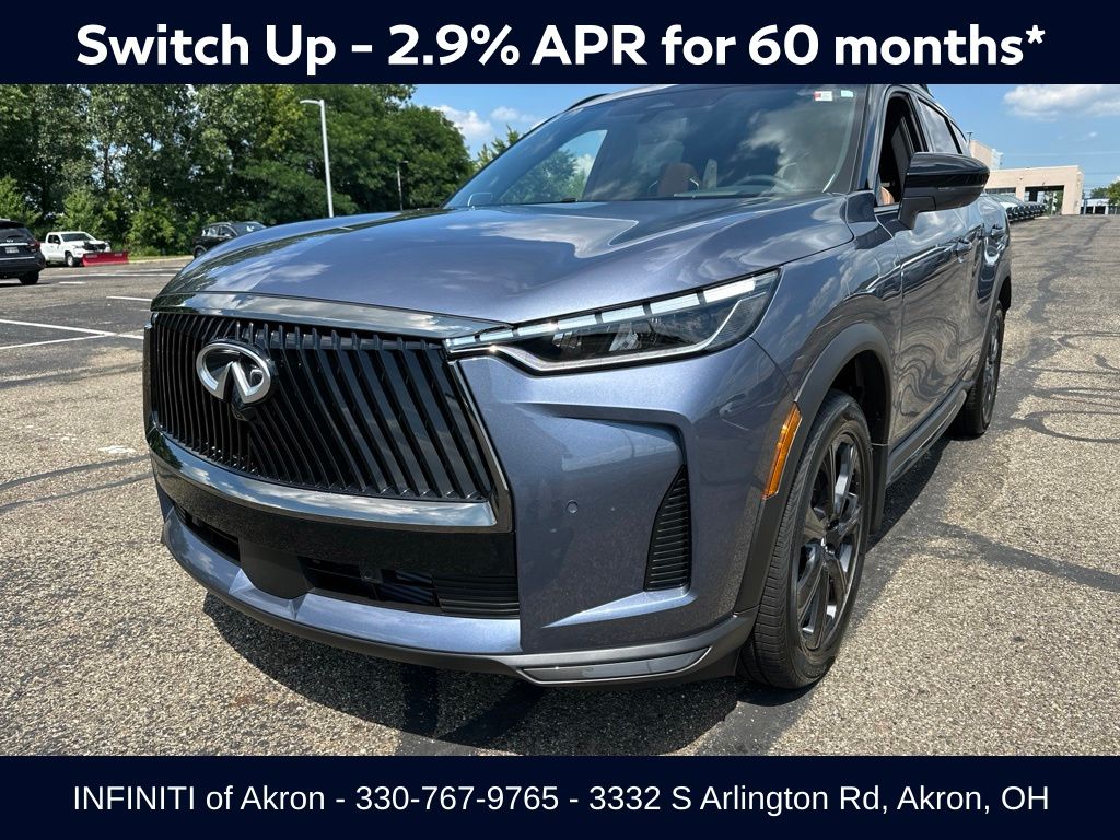 Blue / Black 2027 INFINITI QX60 SUV / Crossover All-Wheel Drive 9-Speed Automatic