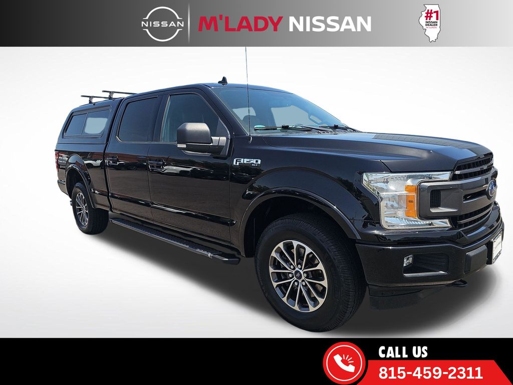 Shadow Black 2018 Ford F-150 Pickup Truck Four-Wheel Drive Automatic