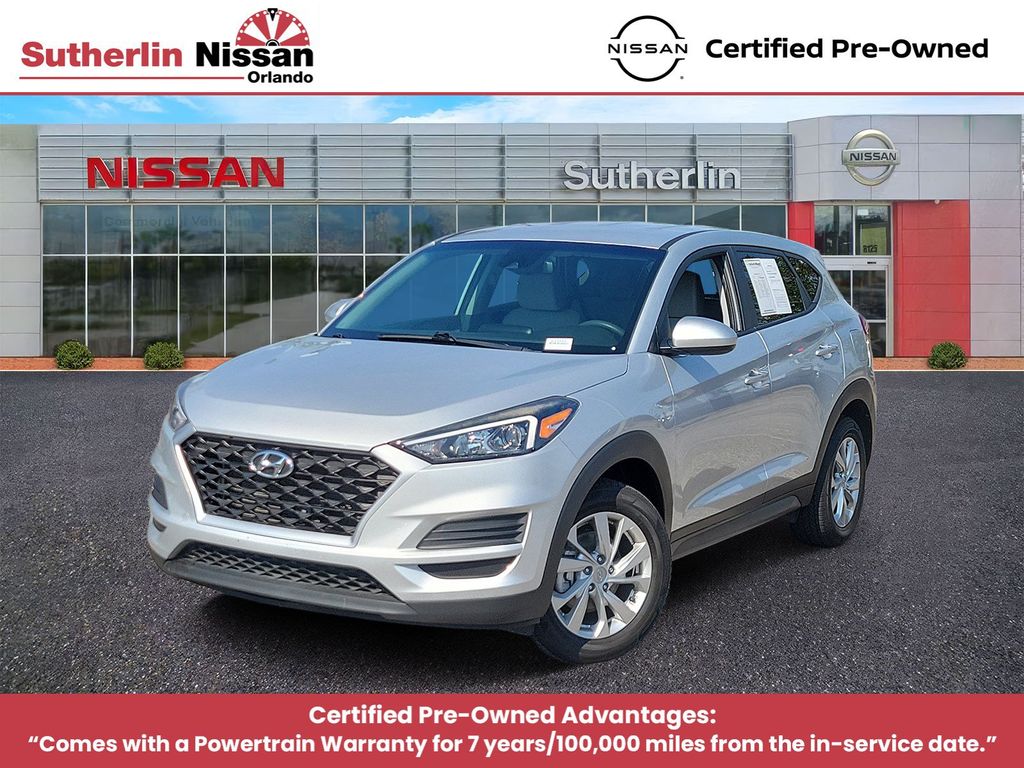 Molten Silver 2019 Hyundai Tucson SUV / Crossover All-Wheel Drive 6-Speed Automatic
