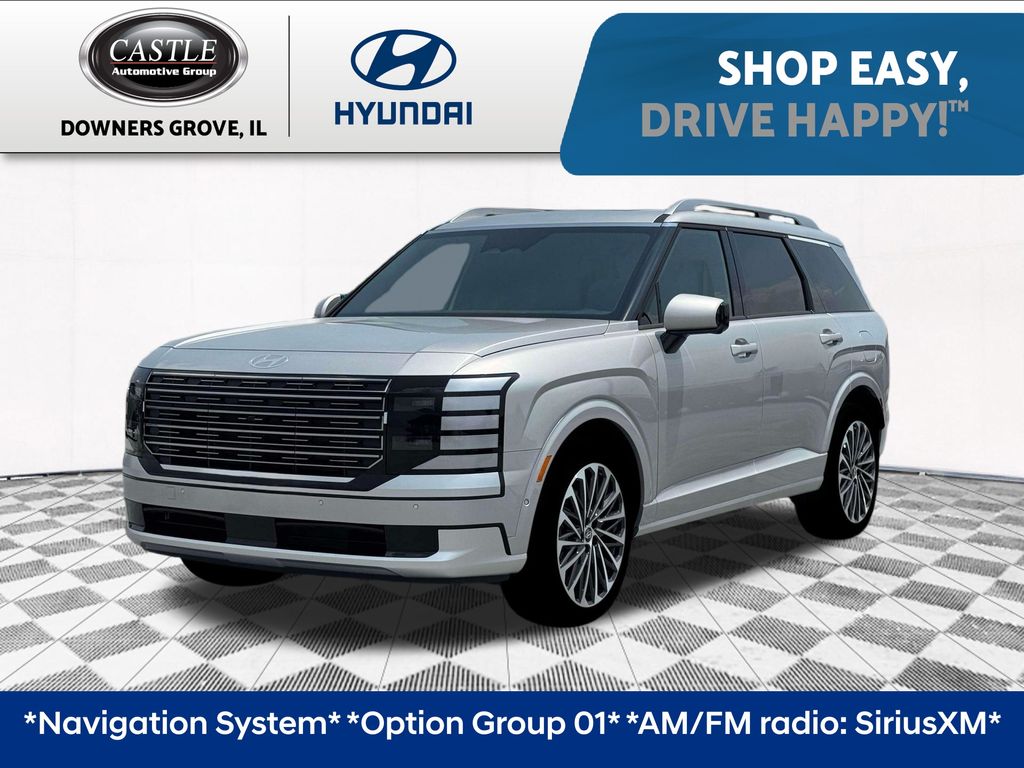 Typhoon Silver Metallic 2026 Hyundai Palisade SUV / Crossover All-Wheel Drive 8-Speed Automatic