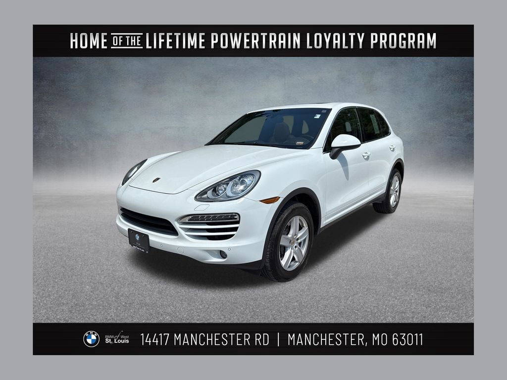 White 2013 Porsche Cayenne SUV / Crossover All-Wheel Drive 8-Speed Automatic