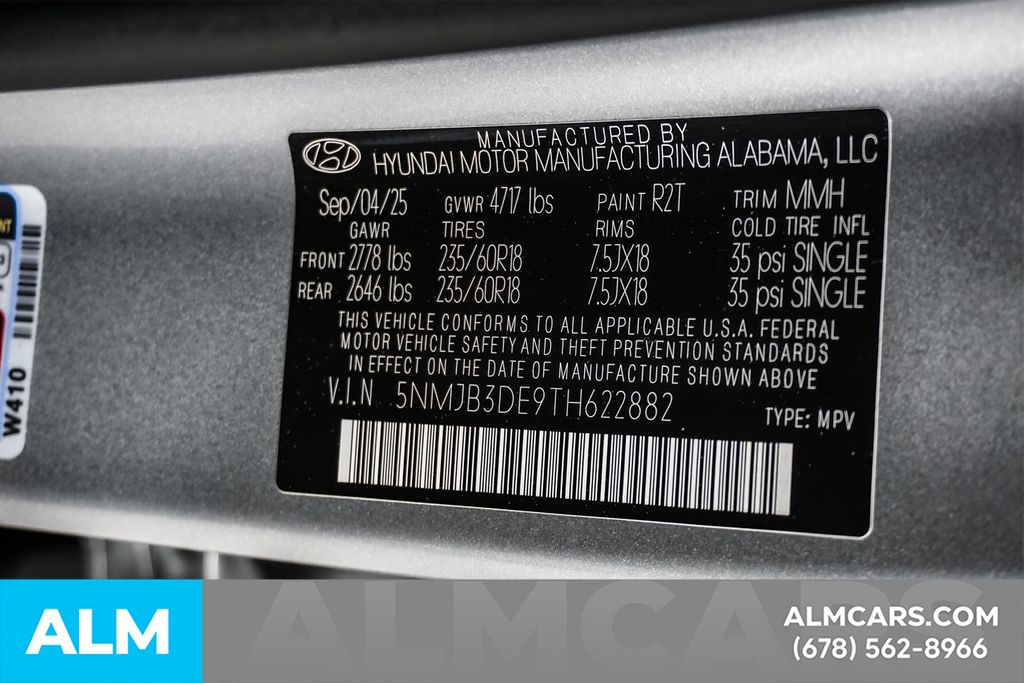 Used 2026 Silver Hyundai SEL image 58