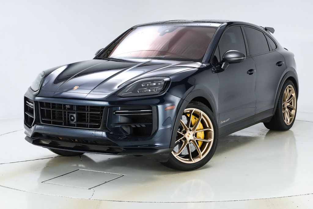 Algarve Blue Metallic 2024 Porsche Cayenne Turbo GT AWD SUV / Crossover All-Wheel Drive 8-Speed Automatic