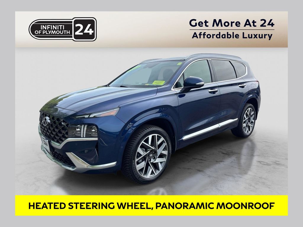 Stormy Blue 2023 Hyundai Santa Fe SUV / Crossover All-Wheel Drive Automatic