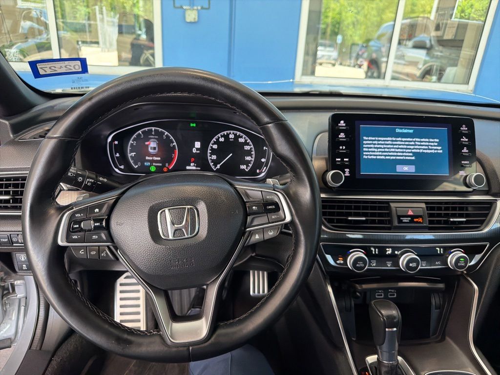 2022 Honda Accord Sport Silver at DeMontrond Auto Country
