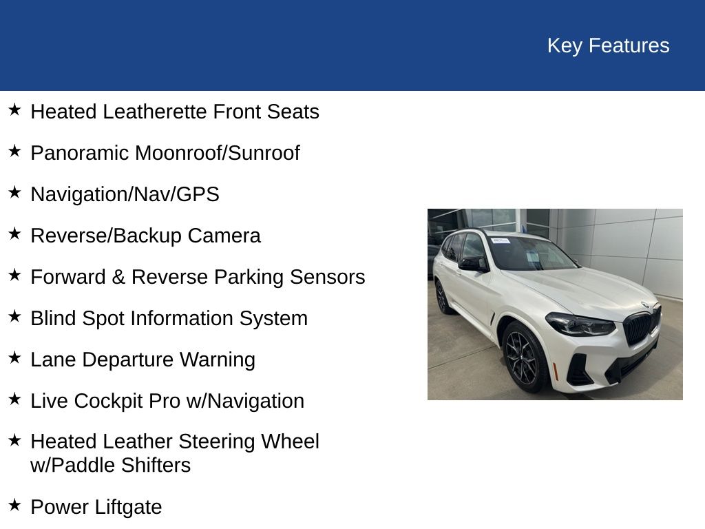 2023 BMW X3 M40i