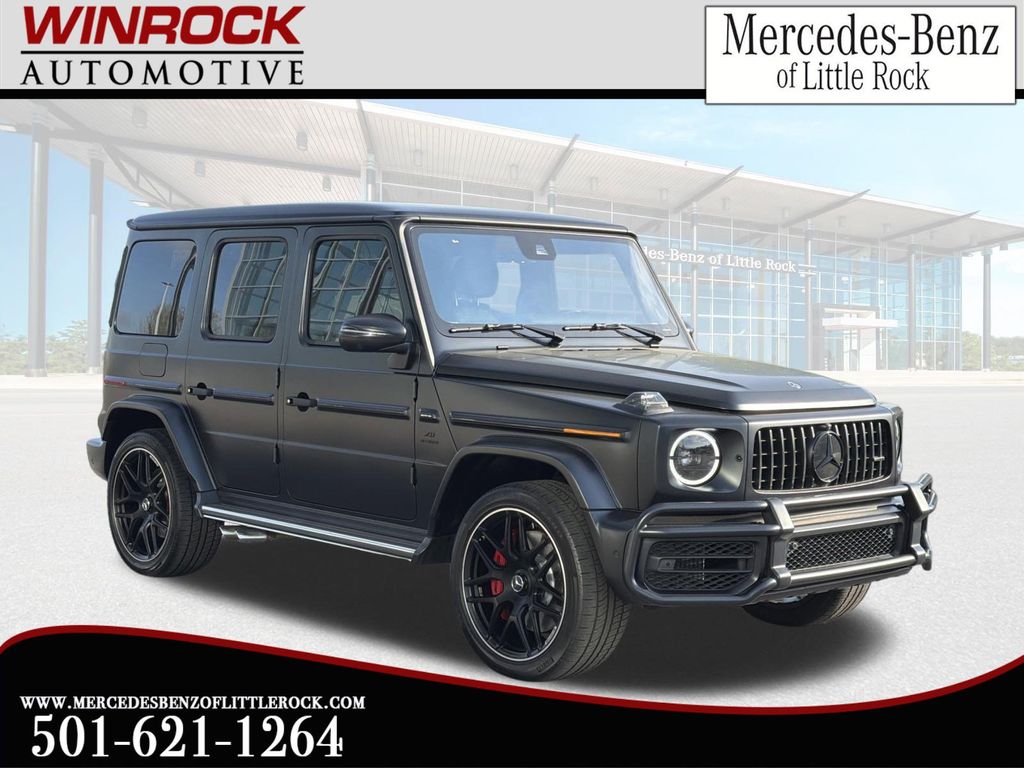 MANUFAKTUR Night Black Magno 2024 Mercedes-Benz G-Class AMG G 63 4MATIC SUV / Crossover All-Wheel Drive 9-Speed Automatic
