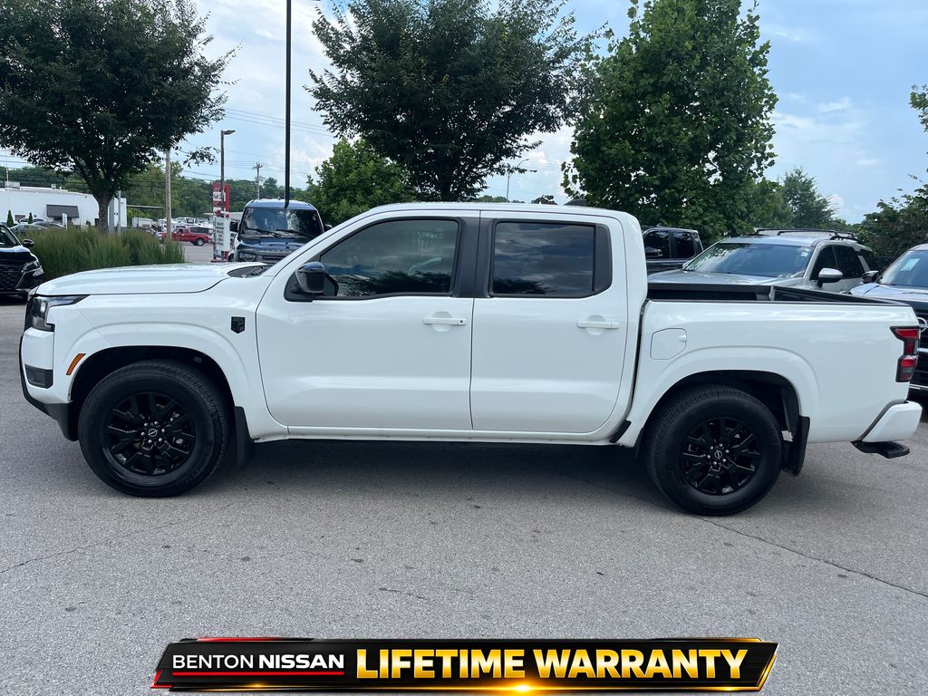 2026 Glacier White Nissan Frontier SV RWD Truck