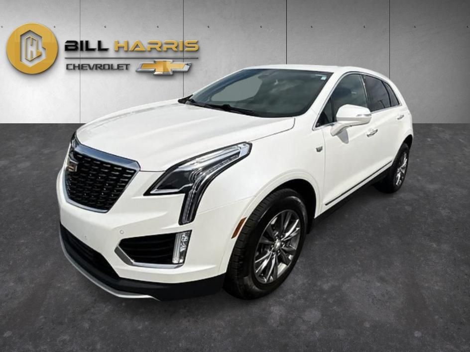Crystal White Tricoat 2021 Cadillac XT5 SUV / Crossover Four-Wheel Drive 9-Speed Automatic