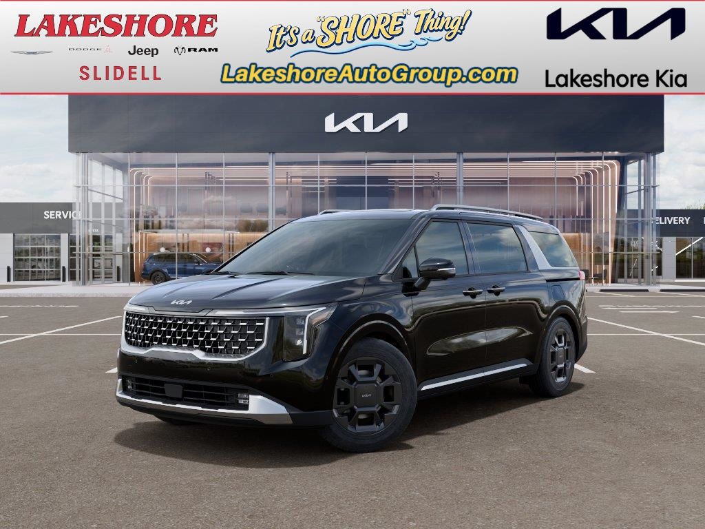 Aurora Black Pearl 2026 Kia Carnival Minivan Front-Wheel Drive 8-Speed Automatic