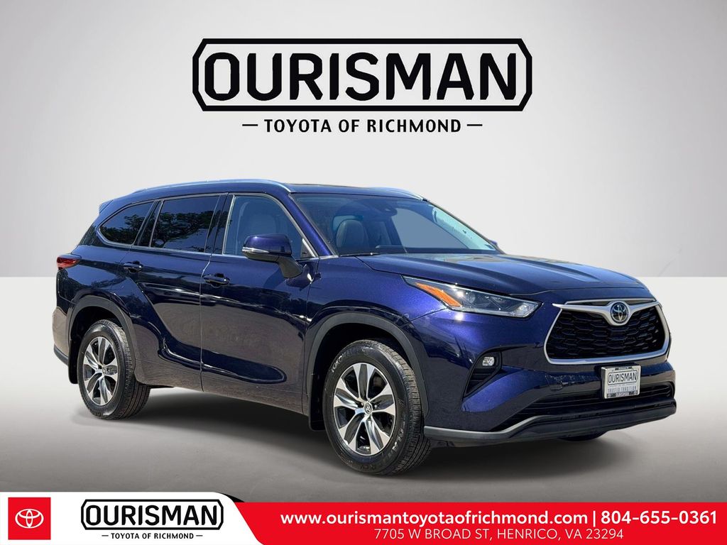 Blueprint 2021 Toyota Highlander XLE AWD SUV / Crossover All-Wheel Drive 8-Speed Automatic