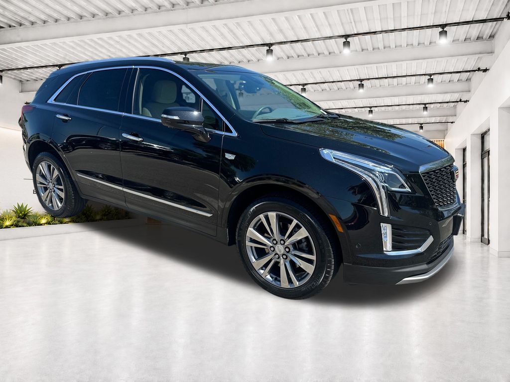 Black Metallic 2023 Cadillac XT5 SUV / Crossover Front-Wheel Drive 9-Speed Automatic
