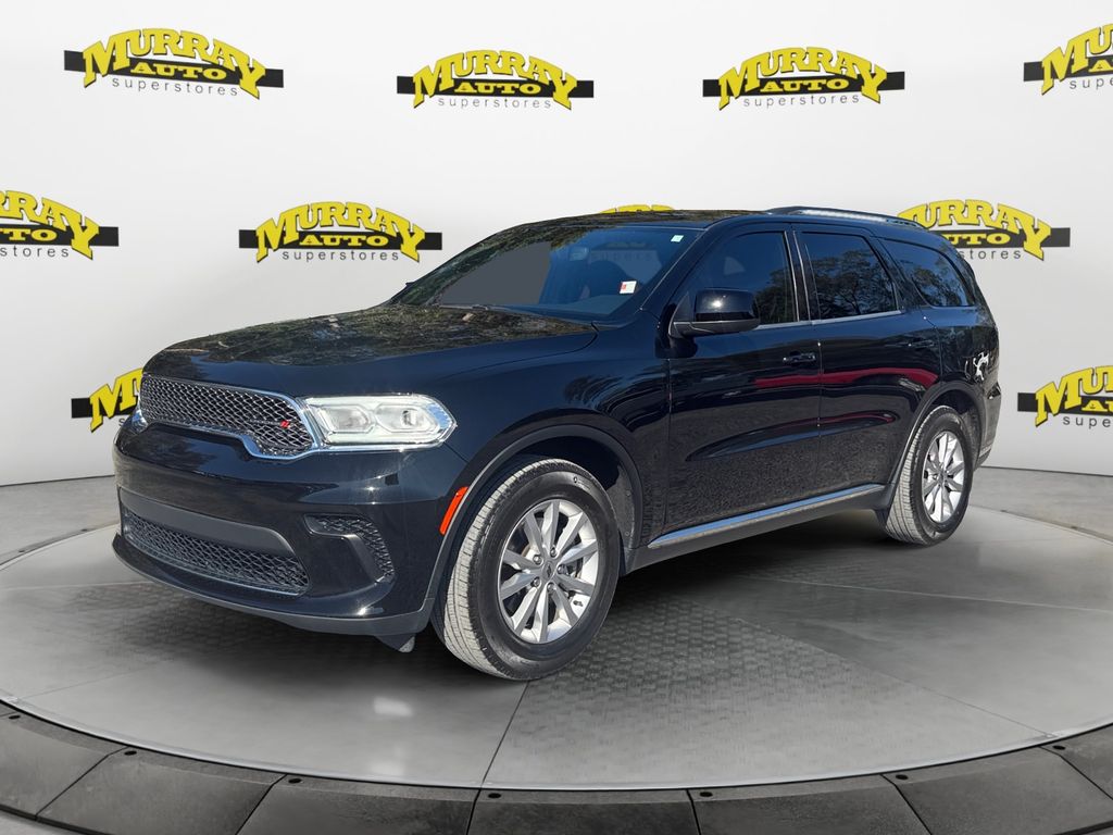 DB Black Crystal Clearcoat 2024 Dodge Durango SXT RWD SUV / Crossover Rear-Wheel Drive 8-Speed Automatic