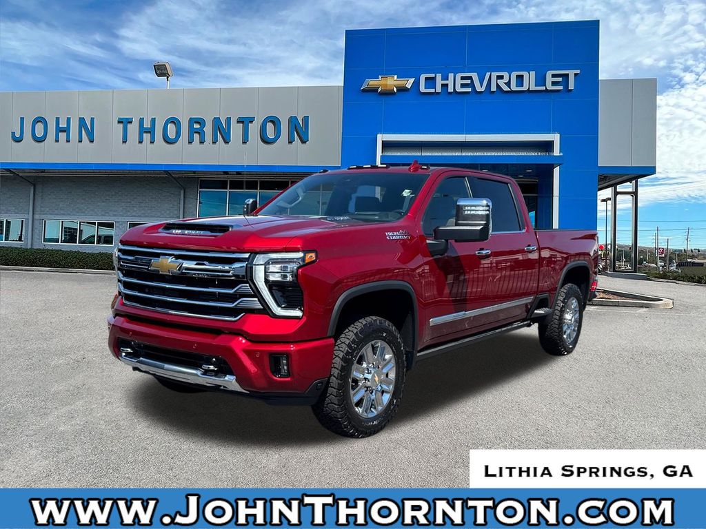 Radiant Red Tintcoat 2026 Chevrolet Silverado 2500HD Pickup Truck Four-Wheel Drive Automatic