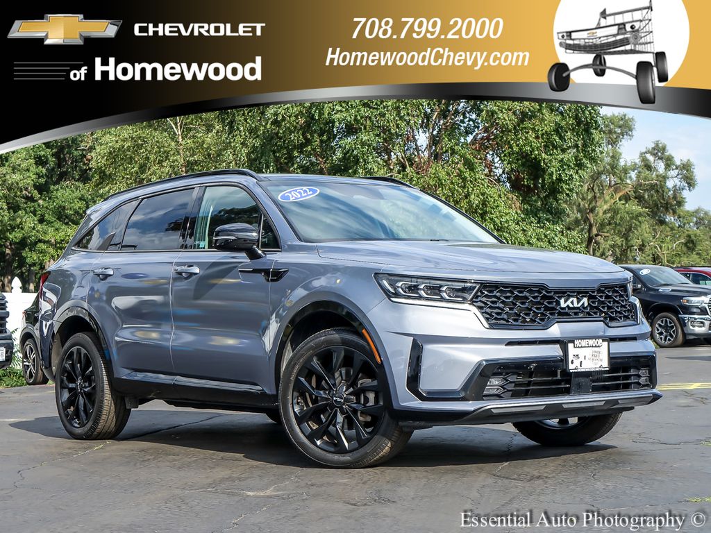 Everlasting Silver 2022 Kia Sorento SUV / Crossover All-Wheel Drive 8-Speed Dual Clutch