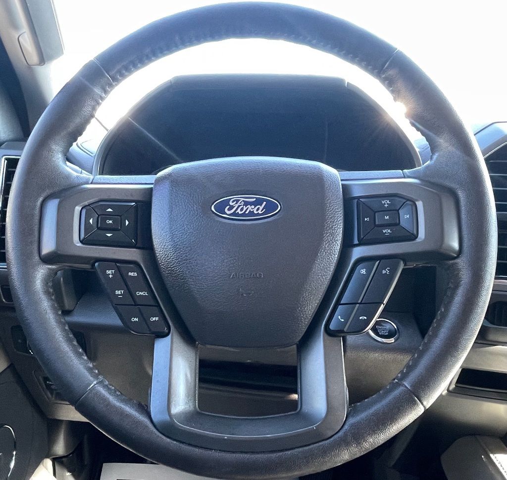 2019 Ford Expedition XLT White at Wharton Ford