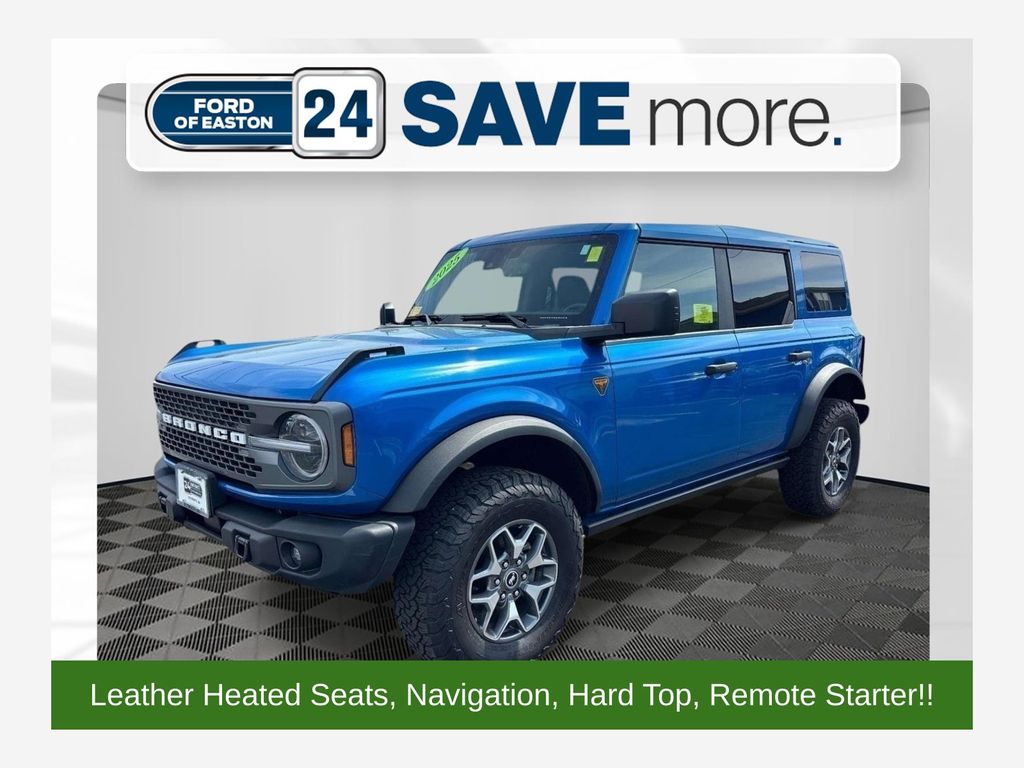Blue Metallic 2025 Ford Bronco SUV / Crossover Four-Wheel Drive Automatic