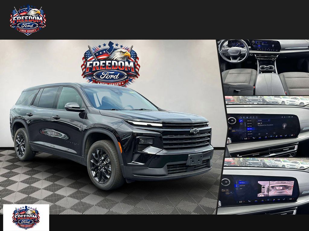 Mosaic Black Metallic 2024 Chevrolet Traverse SUV / Crossover Four-Wheel Drive 8-Speed Automatic