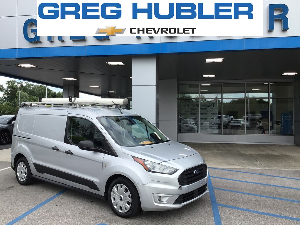 Silver 2021 Ford Transit Connect Cargo XLT LWB FWD with Rear Cargo Doors Van Front-Wheel Drive 8-Speed Automatic