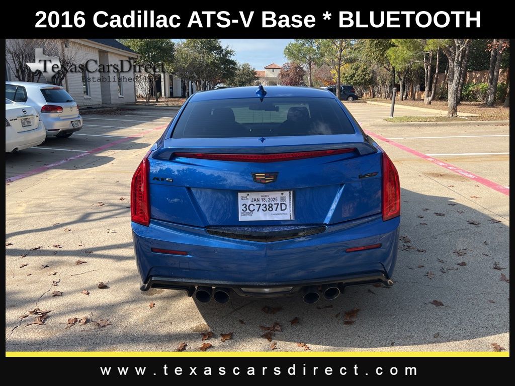 2016 Cadillac ATS-V Base 13