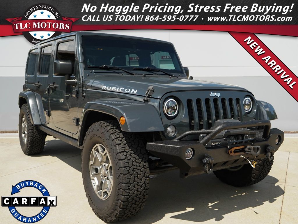 Rhino Clearcoat 2017 Jeep Wrangler SUV / Crossover Four-Wheel Drive 5-Speed Automatic
