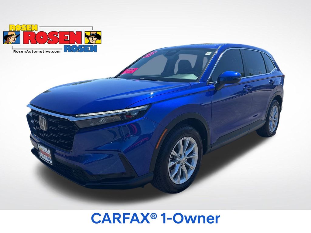 Canyon River Blue Metallic 2023 Honda CR-V SUV / Crossover All-Wheel Drive Continuously Variable Transmission
