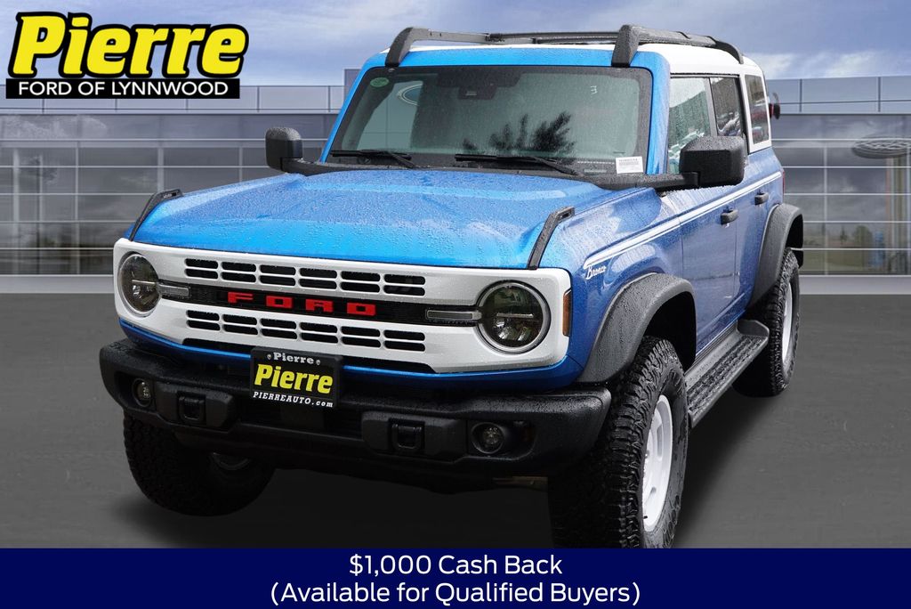 Blue Metallic 2026 Ford Bronco SUV / Crossover Four-Wheel Drive Automatic