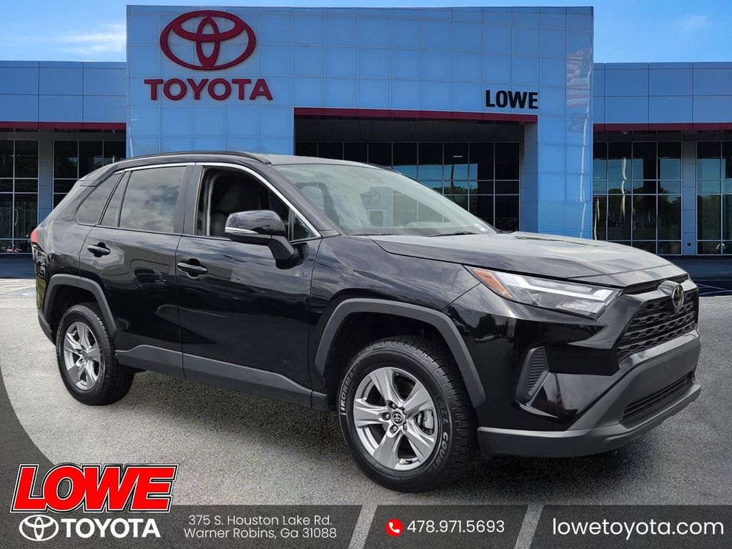 Midnight Black Metallic 2025 Toyota RAV4 XLE AWD SUV / Crossover All-Wheel Drive 8-Speed Automatic