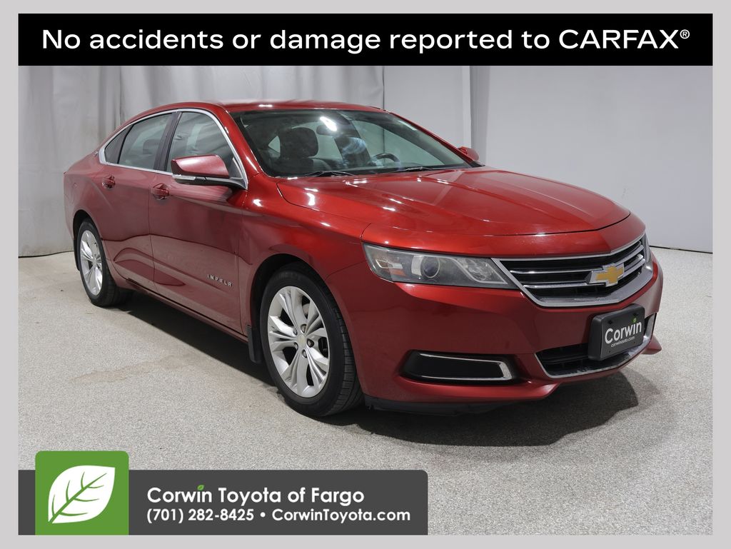 Red Rock Metallic 2015 Chevrolet Impala 1LT FWD Sedan Front-Wheel Drive 6-Speed Automatic