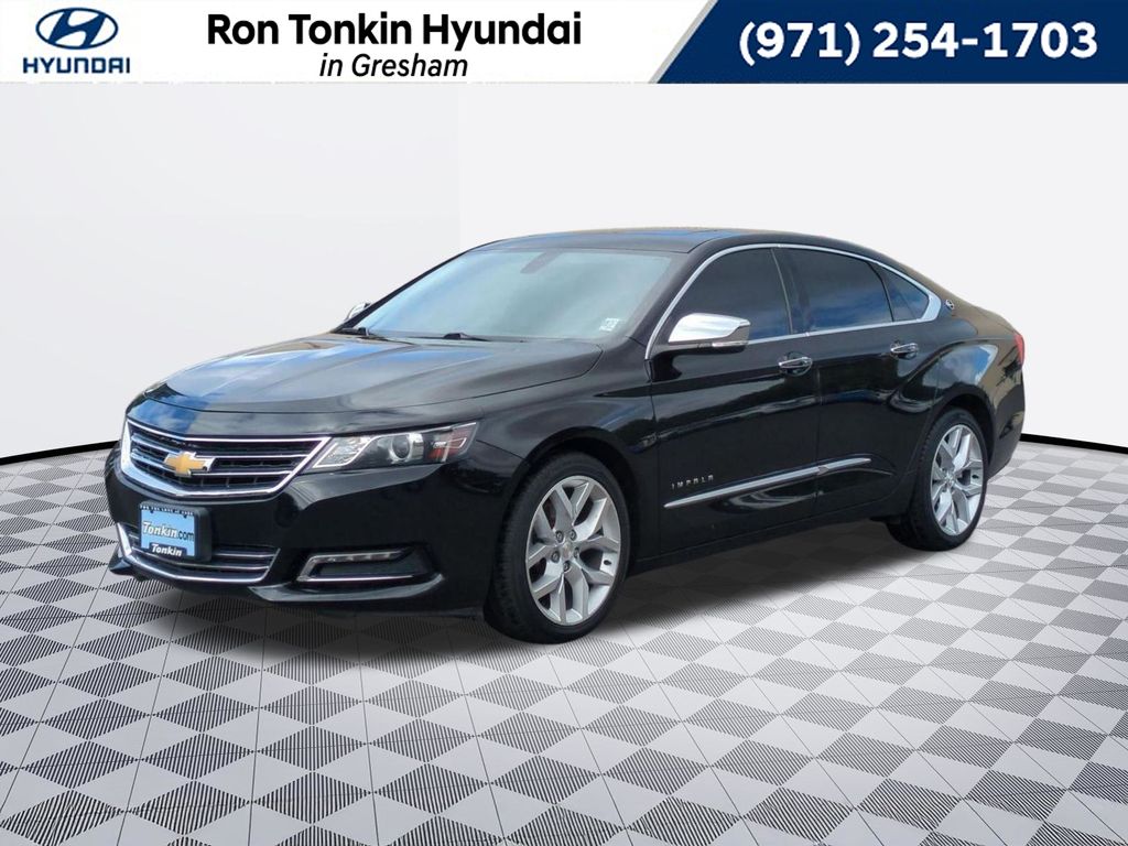 Black 2019 Chevrolet Impala Sedan Front-Wheel Drive 6-Speed Automatic Overdrive