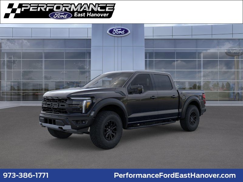 Black (AGATE BLK) 2026 Ford F-150 Raptor SuperCrew 4WD Pickup Truck Four-Wheel Drive Automatic