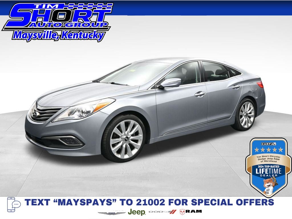 Pewter Gray Metallic 2016 Hyundai Azera Limited FWD Sedan Front-Wheel Drive 6-Speed Automatic