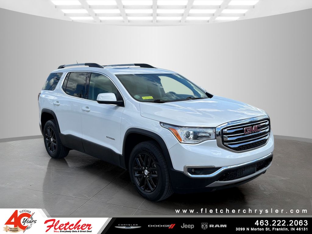 White Frost Tricoat 2019 GMC Acadia SUV / Crossover Front-Wheel Drive 6-Speed Automatic