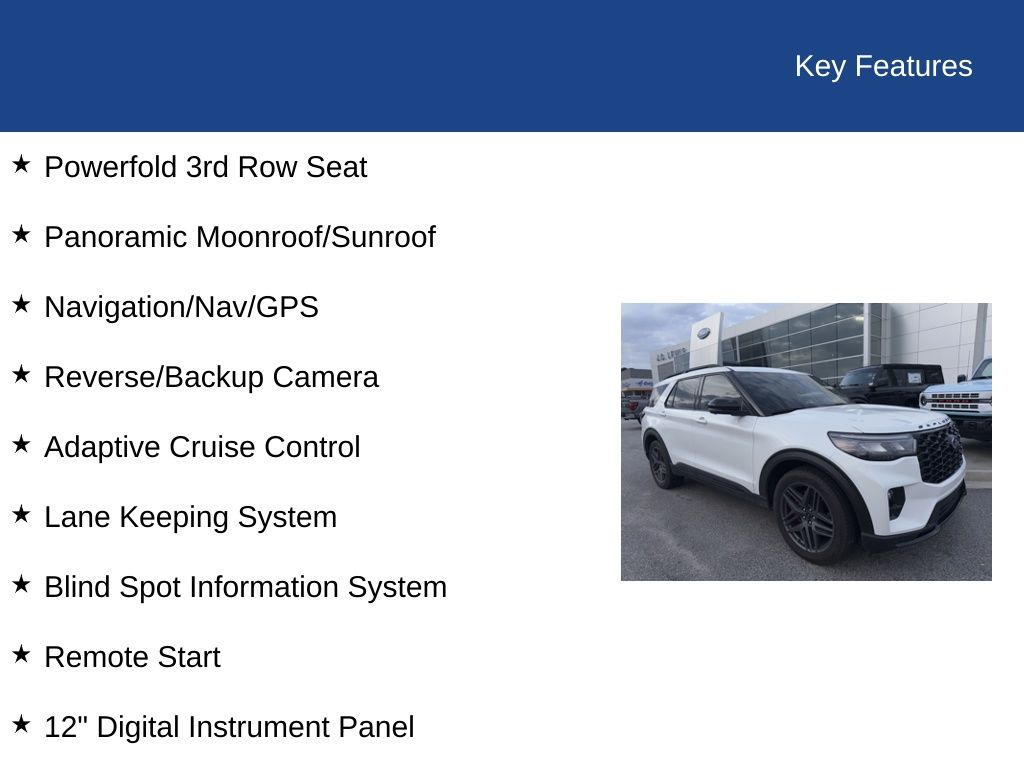 2025 Ford Explorer ST
