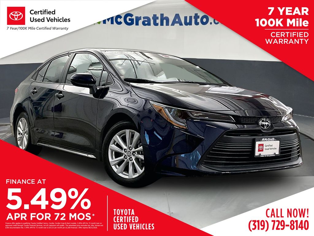 Blueprint 2024 Toyota Corolla Sedan Front-Wheel Drive Continuously Variable Transmission