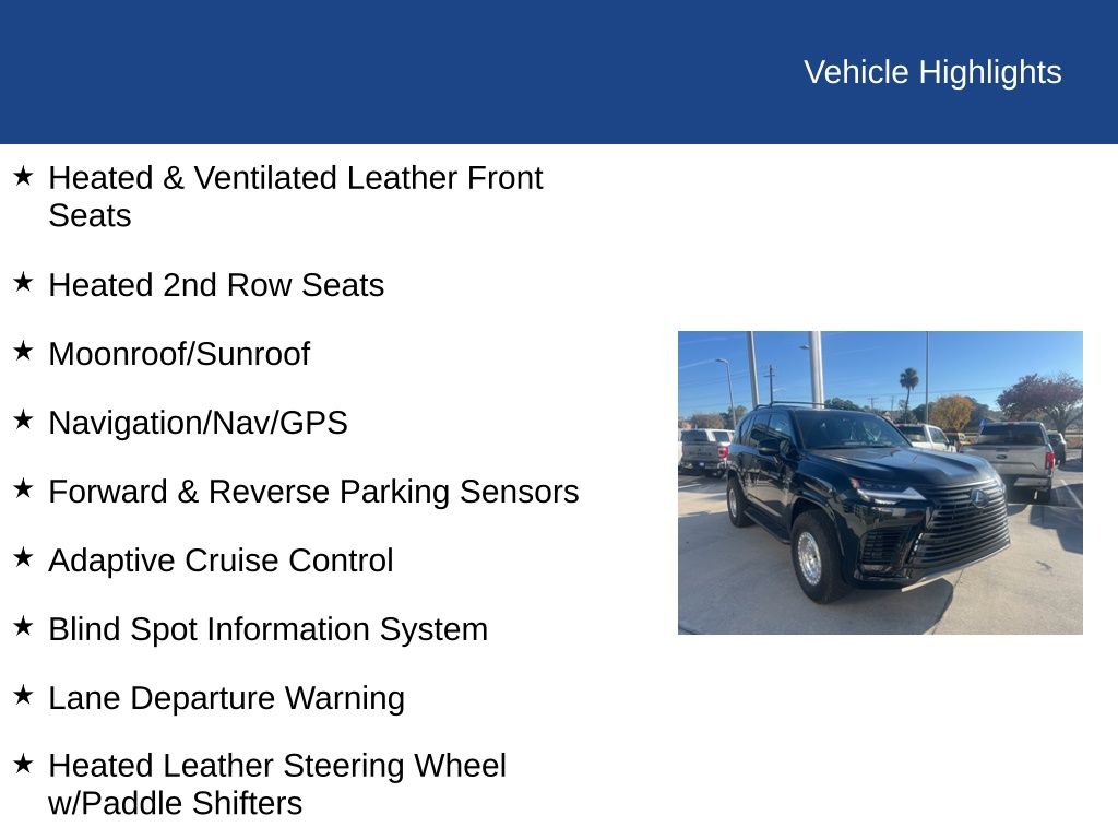 2025 Lexus LX 700h Overtrail