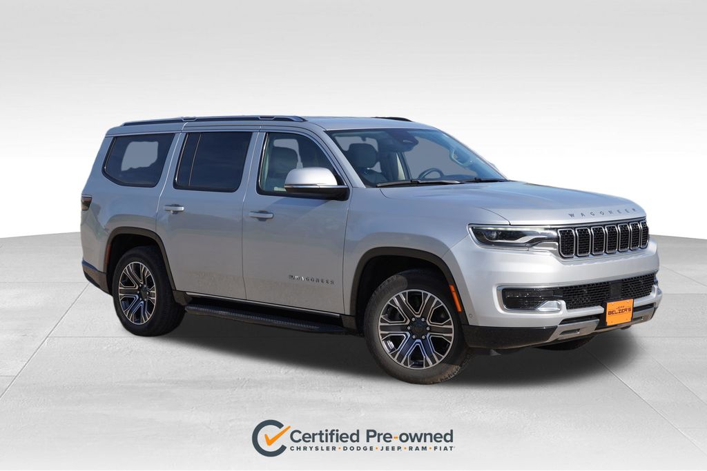 Silver Zynith 2022 Jeep Wagoneer Series III 4WD SUV / Crossover Four-Wheel Drive 8-Speed Automatic