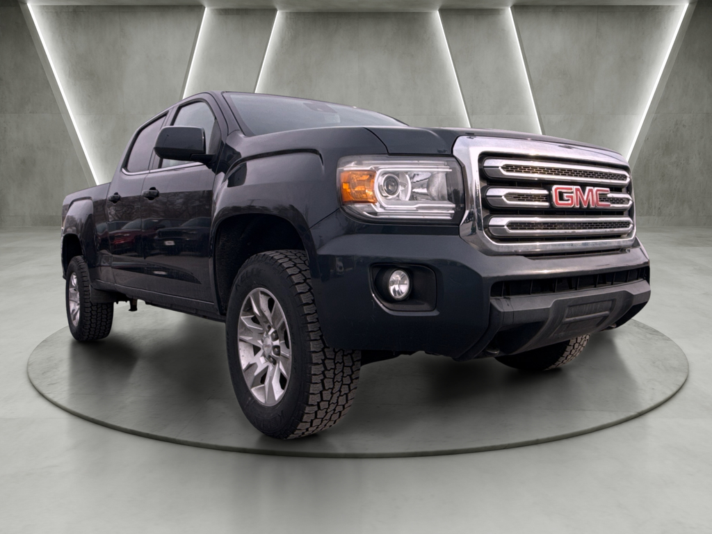 Gray 2017 GMC Canyon Pickup Truck Four-Wheel Drive 6-Speed Automatic