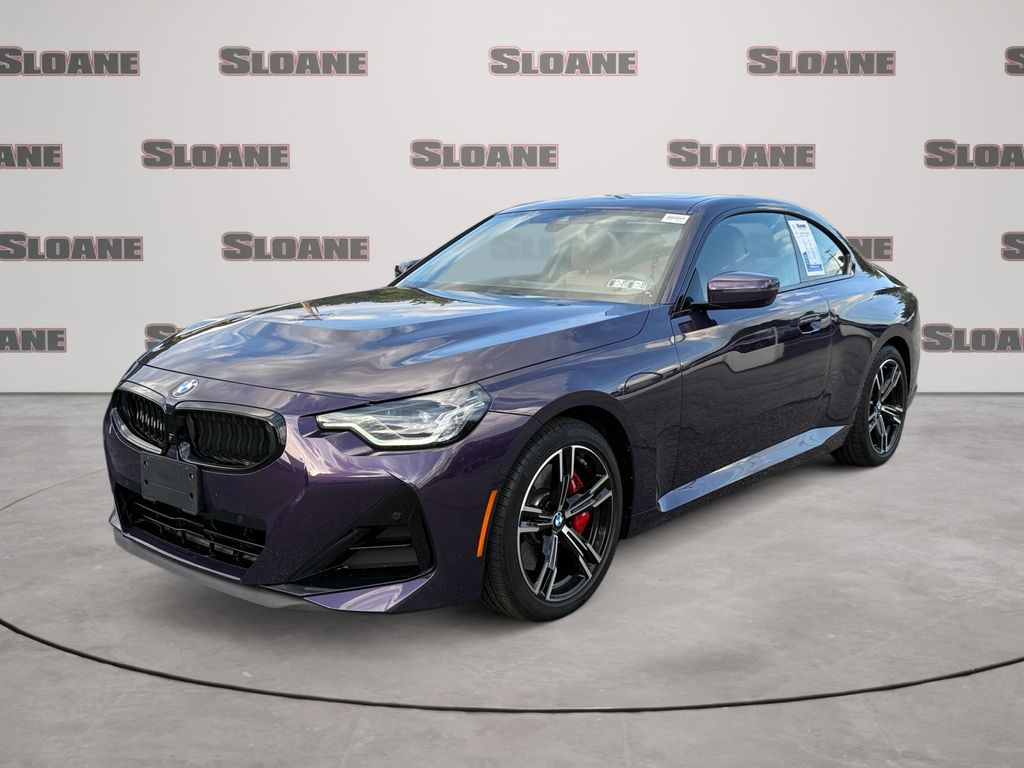 Thundernight Metallic 2026 BMW 2 Series Coupe All-Wheel Drive 8-Speed Automatic