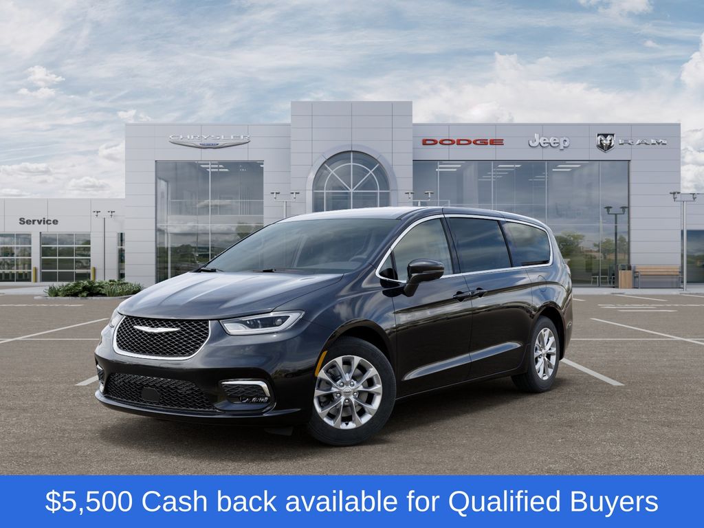 Diamond Black 2026 Chrysler Pacifica Minivan All-Wheel Drive 9-Speed Automatic