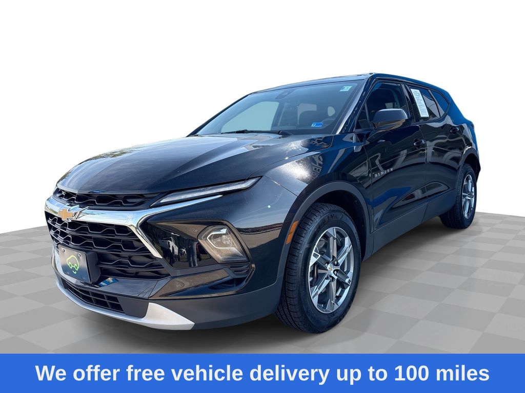 Black 2025 Chevrolet Blazer SUV / Crossover All-Wheel Drive 9-Speed Automatic Overdrive