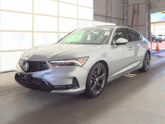 Lunar Silver Metallic 2025 Acura Integra FWD with A-SPEC Package Sedan Front-Wheel Drive Continuously Variable Transmission