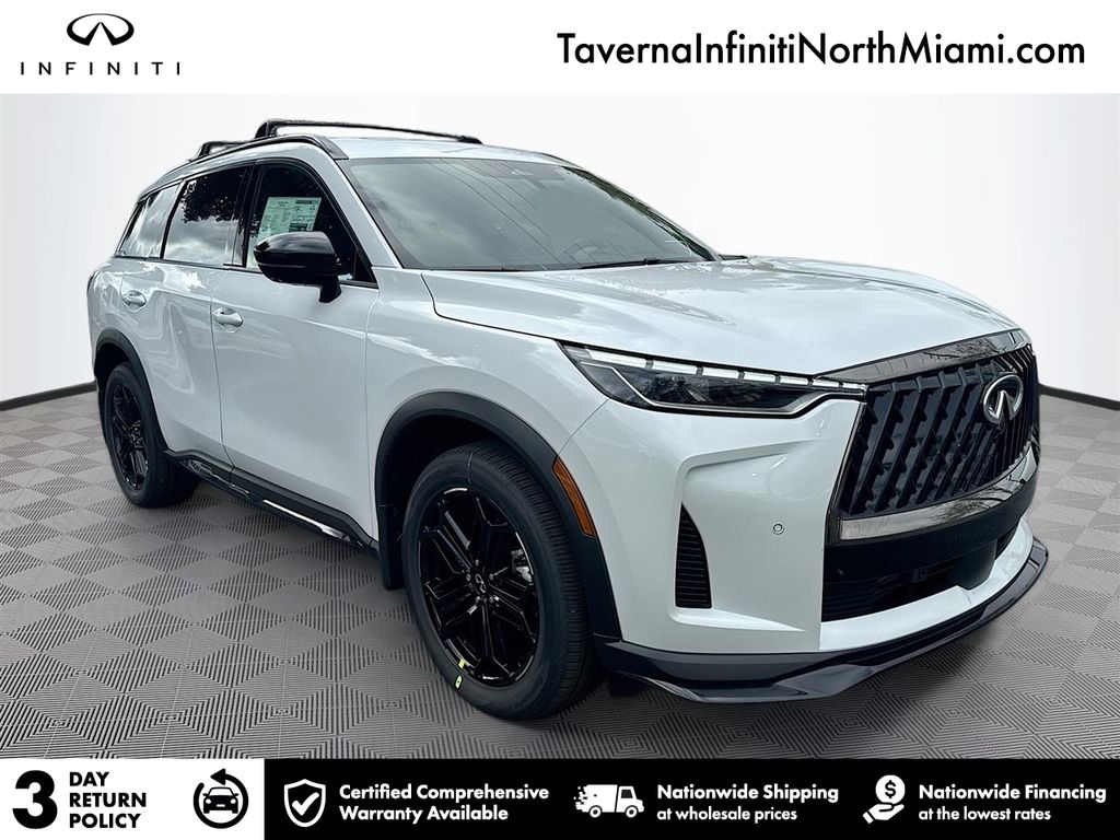 White 2026 INFINITI QX60 SUV / Crossover All-Wheel Drive 9-Speed Automatic