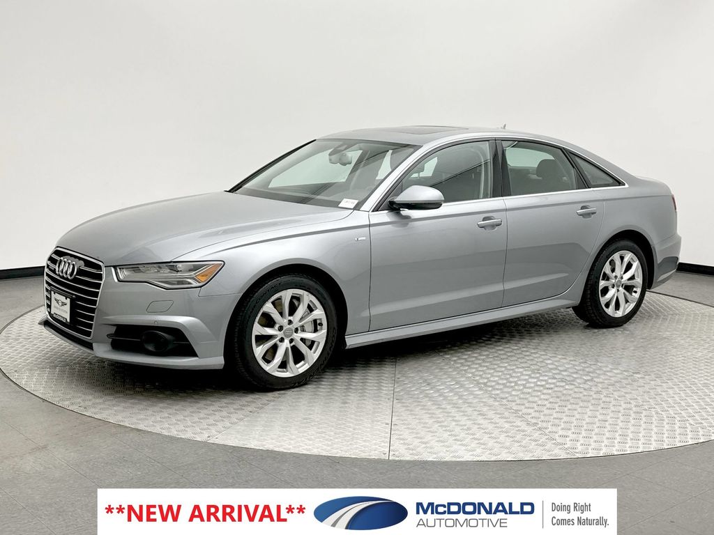 Tornado Gray Metallic 2018 Audi A6 Sedan All-Wheel Drive 8-Speed Automatic