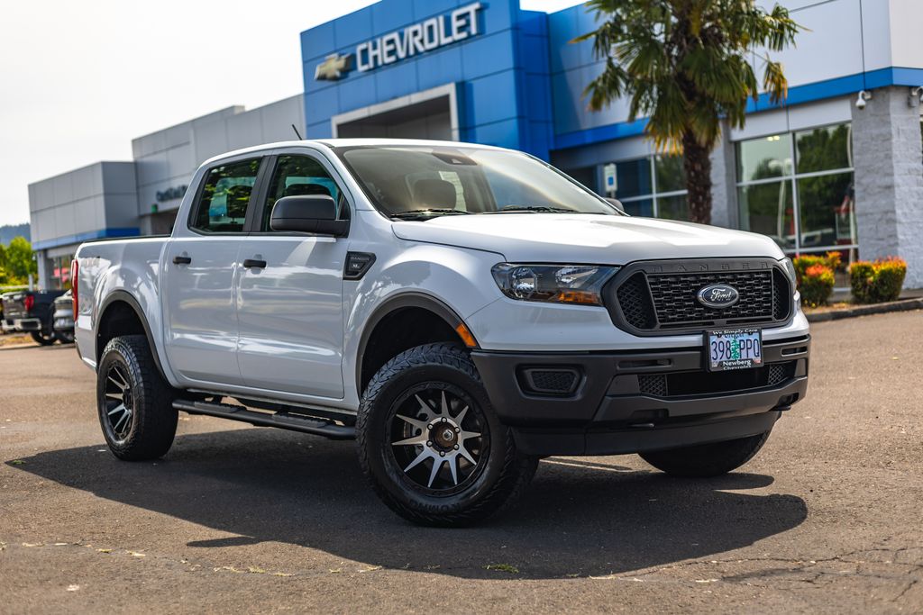 Oxford White 2020 Ford Ranger Pickup Truck Four-Wheel Drive Automatic